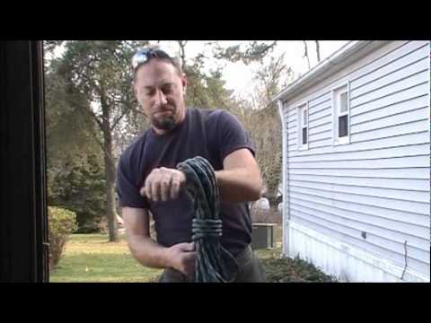 Rope coiling, a new twist