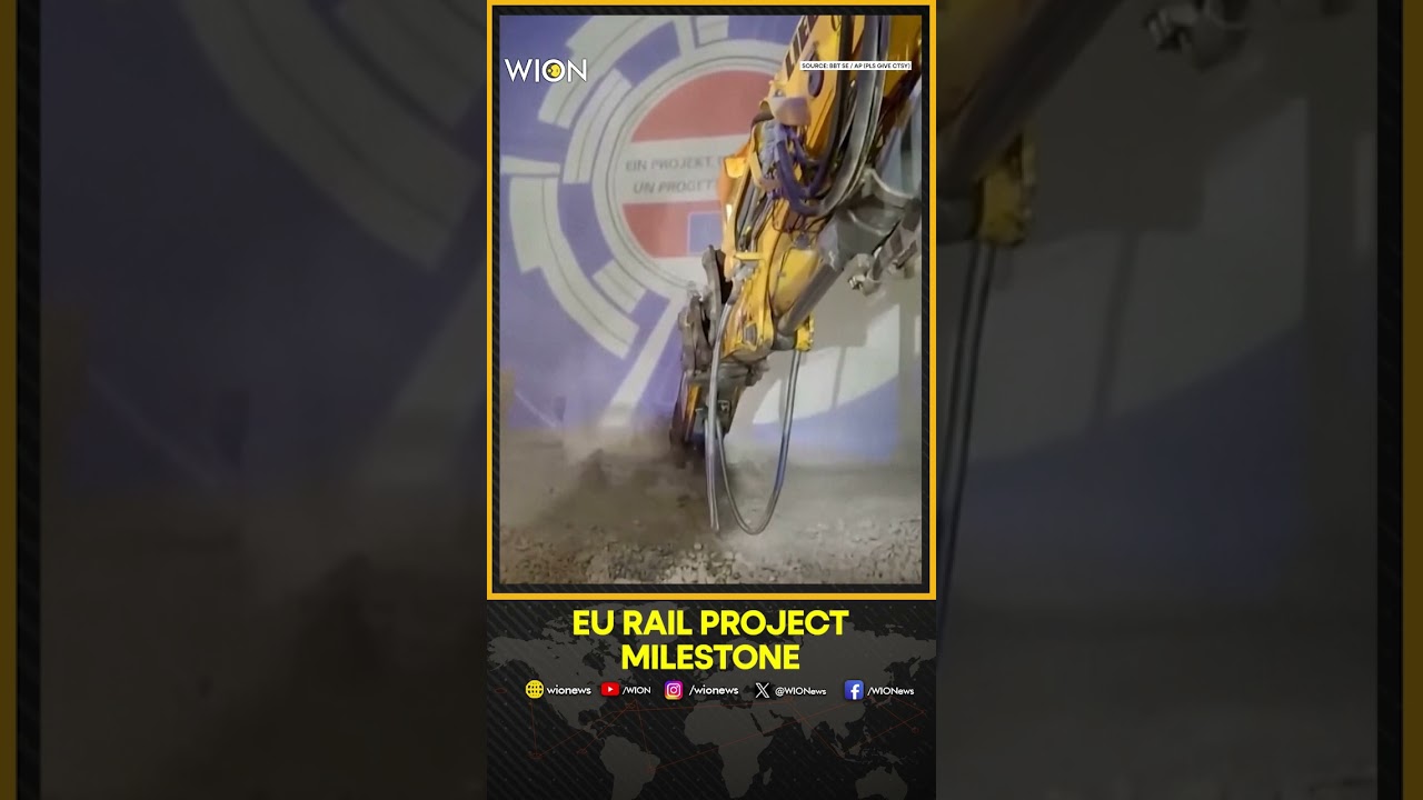 Breakthrough Achieved in Brenner Tunnel Linking Italy and Austria | WION SHORTS