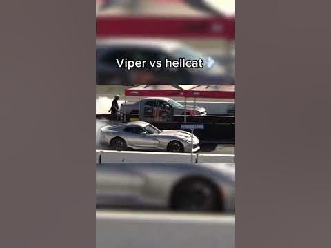 dodge viper vs hellcat - YouTube