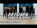 Excuses  ap dhillon  dance  very easy steps  rohit rathore choreography