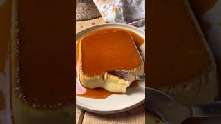 Flan de 3 ingredientes, dulce fácil y rápido