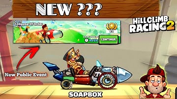 Hill Climb Racing 2 - New Vehicle Soapbox Walkthrough❤‍🔥 New Public Event