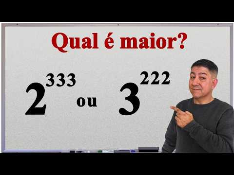 Which Is Larger: 2³³³ or 3²²²? 🤯 + 3 Math Challenges