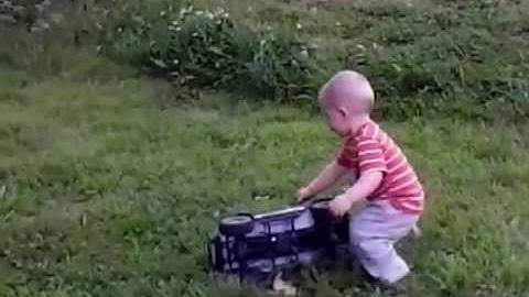 My wife showing off with my scx10