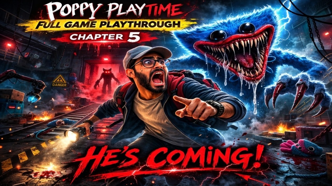 PLAYING POPPY PLAYTIME (CHAPTERS 4 AND 5) | Live Gameplay | WhoAmI Jr. Gaming #shorts #shortsfeed