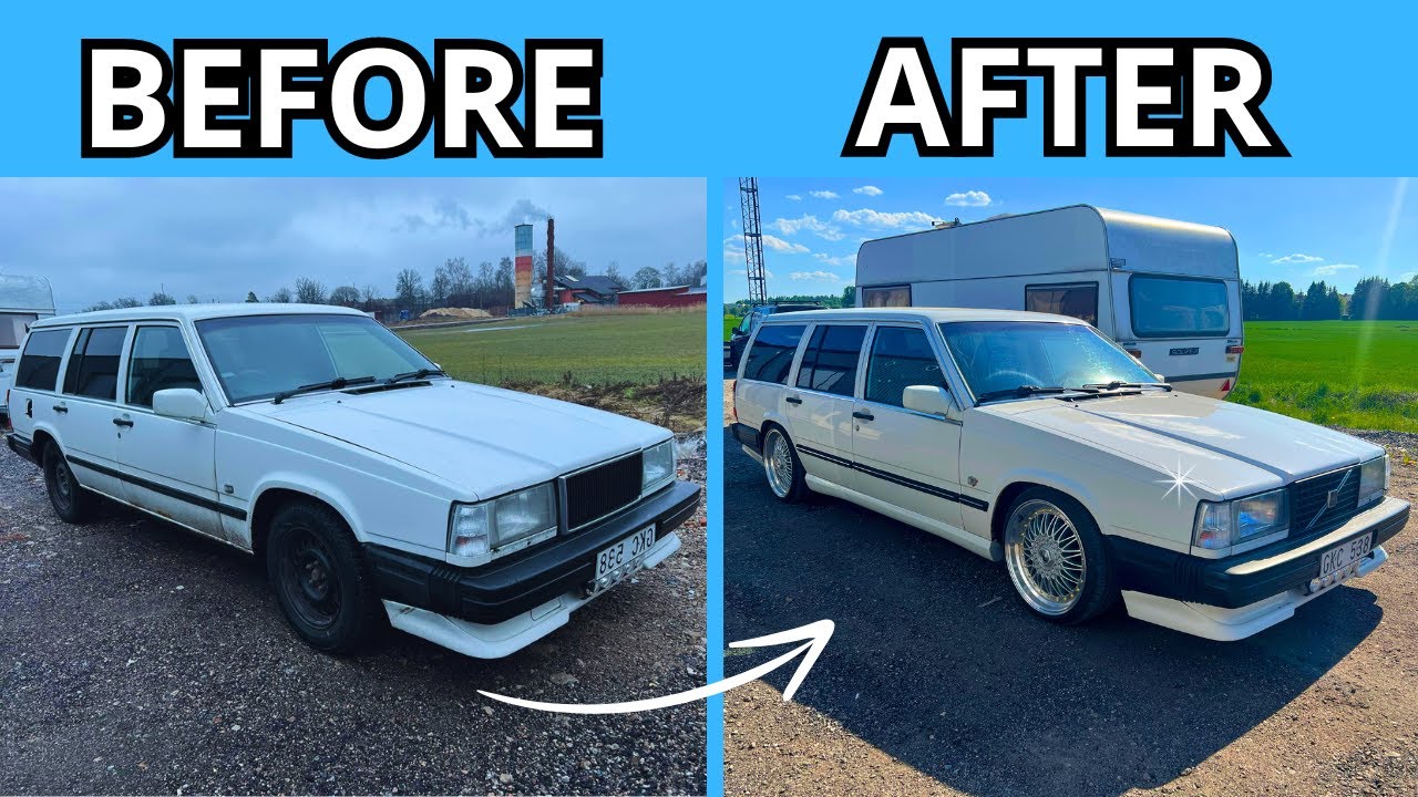 BUILDING A VOLVO 740 IN 10 MINUTES