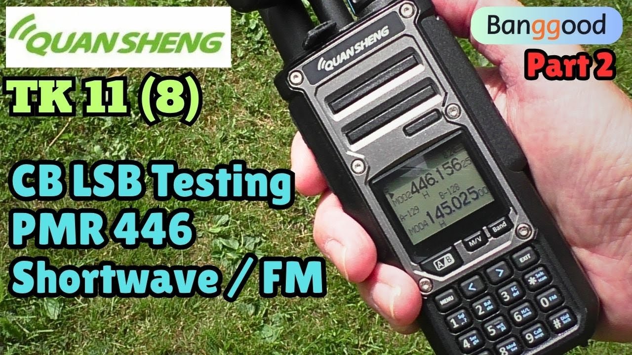 QUANSHENG TK-11(8) 広帯域受信機 Quansheng TK11(8) /TK11(5) IN STOCK Multi-Bands AM SSB FM