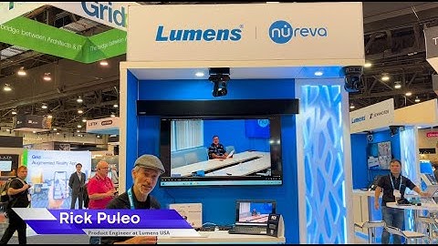 Lumens @ InfoComm 2024: CamConnect Pro Voice Tracking Solution With Nureva | Lumens ProAV