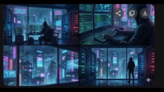 1 Hour Cyberpunk Lofi Hip Hop 💻 Music for Coding / Hacking / Deep Focus [No Copyright]