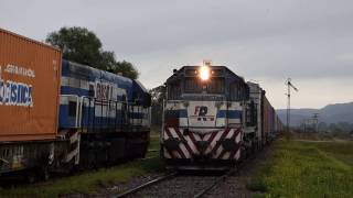 105 cruzando con el 492 en Saldungaray.