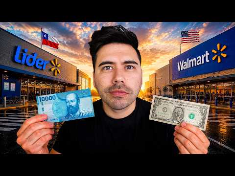 I Compared LIDER in CHILE vs USA | Which SUPERMARKET is more EXPENSIVE?