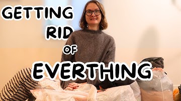 We got rid of everything - THE PURGE | Moving from Vancouver to Utah to GERMANY