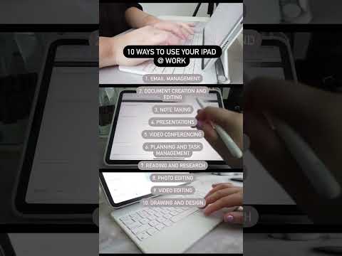 Video: Werk skilderdoekwerkspasie op ipad?