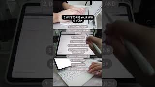 10 Ways to Use Your iPad at Work! #ipad #ipadtips #digitalplanning
10 Ways to Start Using Your iPad at Work RIGHT NOW
1. Email management: The iPads built-in Mail app and third-party email apps can be used to manage multiple email accounts, view attachments, and compose and send messages.
2. Document creation and editing: With apps like Pages, Numbers, and Keynote, users can create and edit documents, spreadsheets, and presentations on the iPad.
3. Note-taking: The iPads Notes app is a simple and effective tool for taking notes, while third-party apps like Notability and GoodNotes offer more advanced features like handwriting recognition and annotation.
4. Presentations: The iPads large, high-resolution screen makes it an excellent device for creating and delivering presentations, either through built-in apps like Keynote or third-party apps like PowerPoint.
5. Video conferencing: The iPads front-facing camera and built-in microphone make it an ideal device for video conferencing with apps like Zoom, Skype, and FaceTime.
6. Planning and Task management: Apps like Todoist and Trello can be used to manage to-do lists and track project progress on the iPad.
7. Reading and research: The iPads large screen and access to apps like Kindle and Safari make it a convenient device for reading and conducting research.
8. Photo editing: The iPads touch screen and advanced photo editing apps like Adobe Lightroom and Affinity Photo make it a great device for editing photos on-the-go.
9. Video editing: With apps like iMovie and LumaFusion, the iPad can also be used for basic video editing tasks like trimming clips, adding music, and applying effects.
10. Drawing and design: The iPads touch screen and apps like Procreate and Adobe Illustrator make it a powerful tool for creating digital art, illustrations, and graphic designs. 10 Ways to Use Your iPad at Work! #ipad #ipadtips #digitalplanning