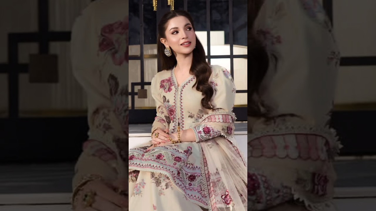 Pakistani actresses 💖 ayeza Khan, dananeer latest Dresses Design look