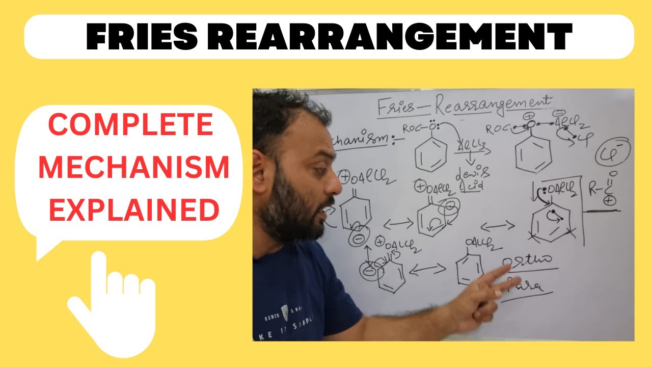 Fries Rearrangement : Mechanism explained complete II - YouTube