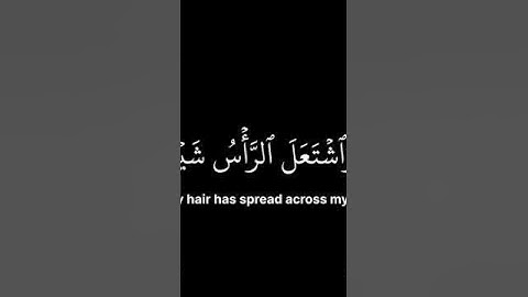 Part 69 | سورة مريم #القرآن_الكريم #القرآن #quran #viral #fyp #islam