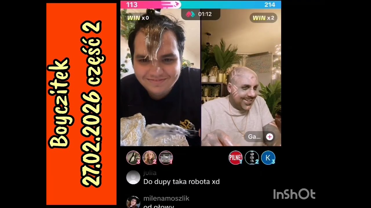 Boyczitek farbuje włosy na blond (27.02.2026 część 2) #tiktok #live #dlaciebie 