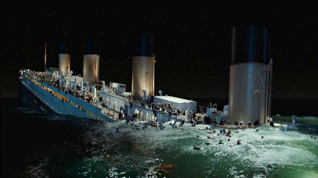 Titanic Sinking 1997
