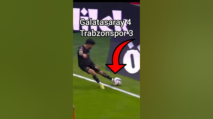 Galatasaray 4 - 3 Trabzonspor | Top Çizgiyi Geçti mi ? #galatasaray #trabzonspor #futbol