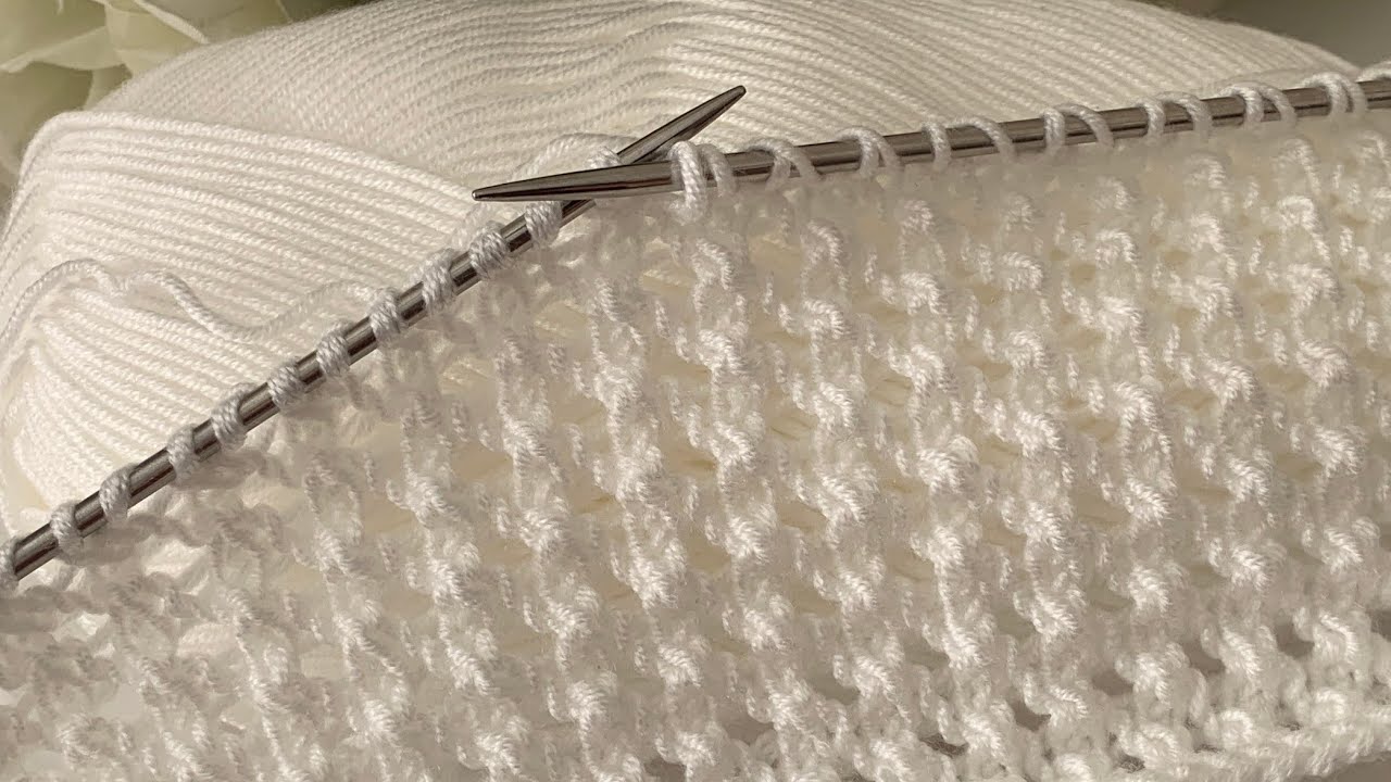 Muhteşem ♡ Kolay ikişiş örgü modeli ♡ Yelek hırka buluz örnekleri♡Yeni başlayanlara özel örgü modeli