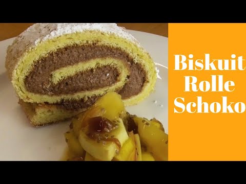 Biskuitrolle Schoko |