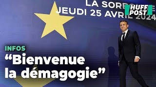 Emmanuel Macron défend le Ceta après le débat en France