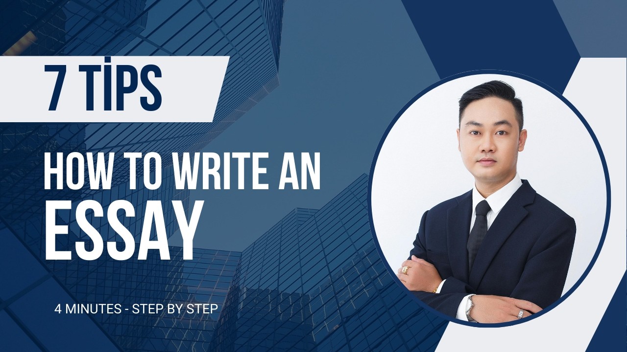 How to Write an Essay: 4 Minute Step-by-step Guide - YouTube