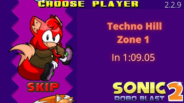 Techno Hill 1 In 1:09.05 as Skip (PB)