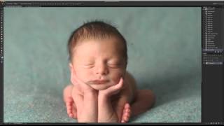 Newborn Froggy Pose Composite by Jen Priester