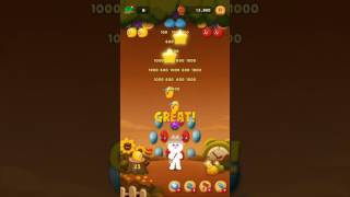 Line bubble game 2 level 714 라인버블 레벨 714 LINE バブル２stage 714