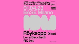 Röyksopp - Djset al BASE Milano 01.04.2023, not full set