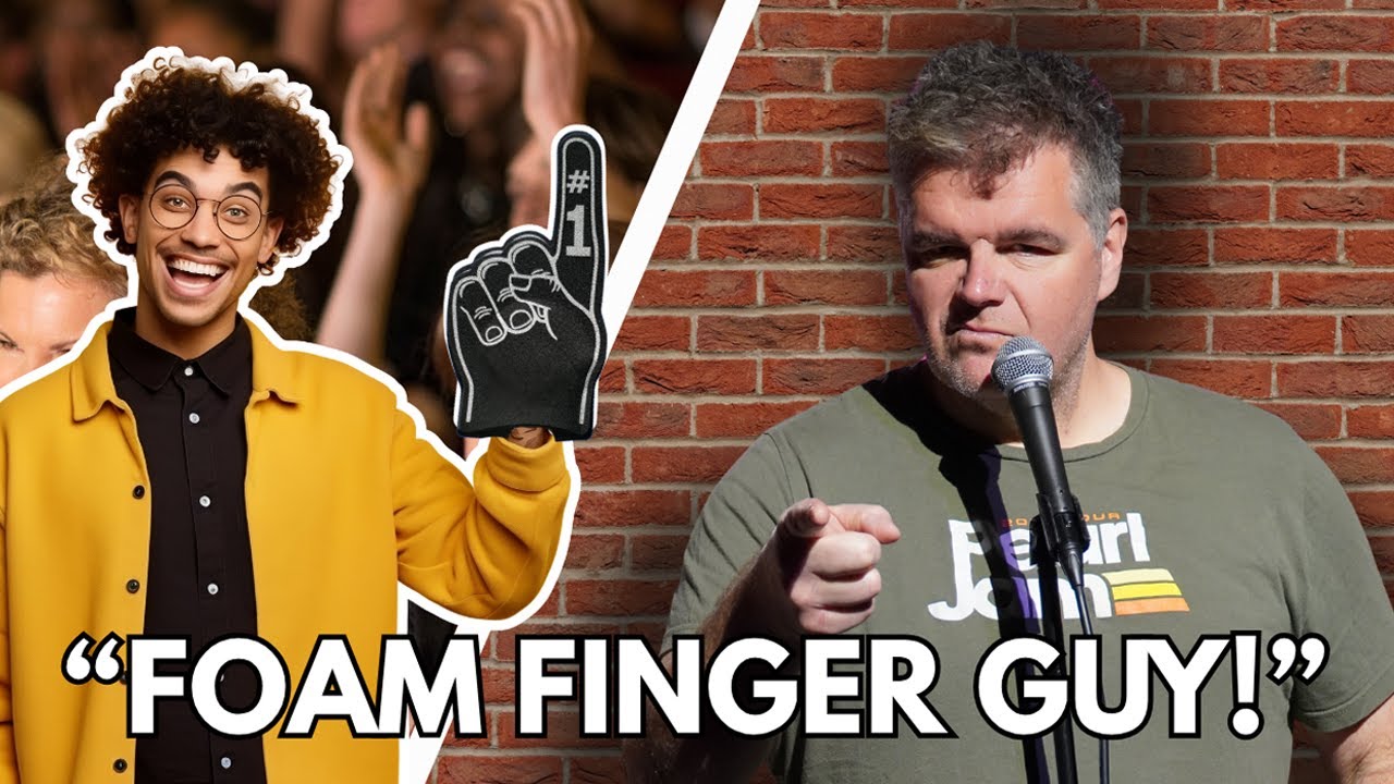 Foam Finger Guy! | Ian Bagg Stand Up