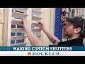 Making custom wood shutters