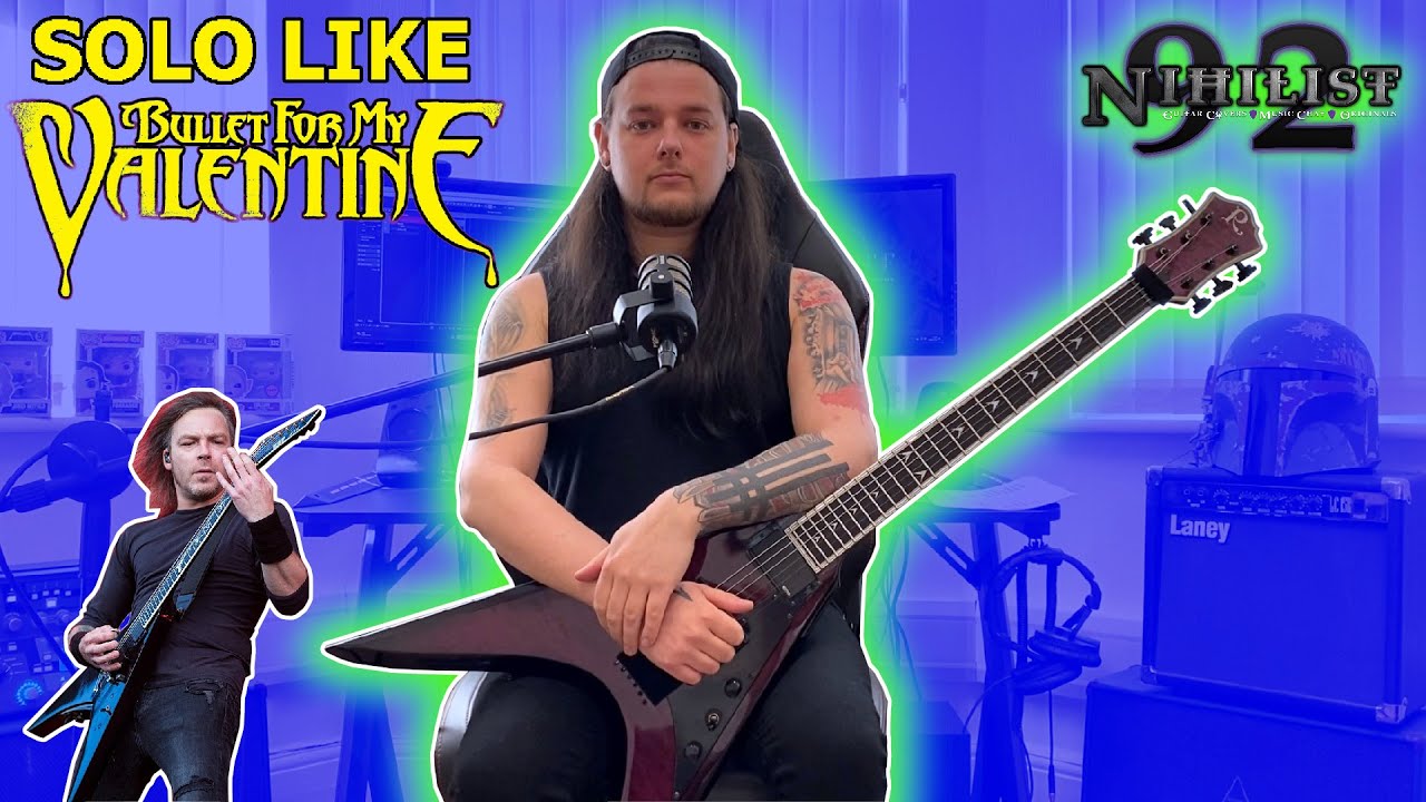 How To Solo Like Bullet For My Valentine (Guitar Lesson)