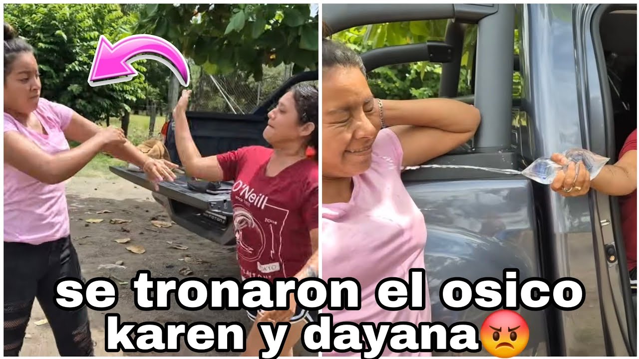 No andes rogándole a cualquier p3rra le dijo karen a elias|dayana en la cara le tío el agua😡