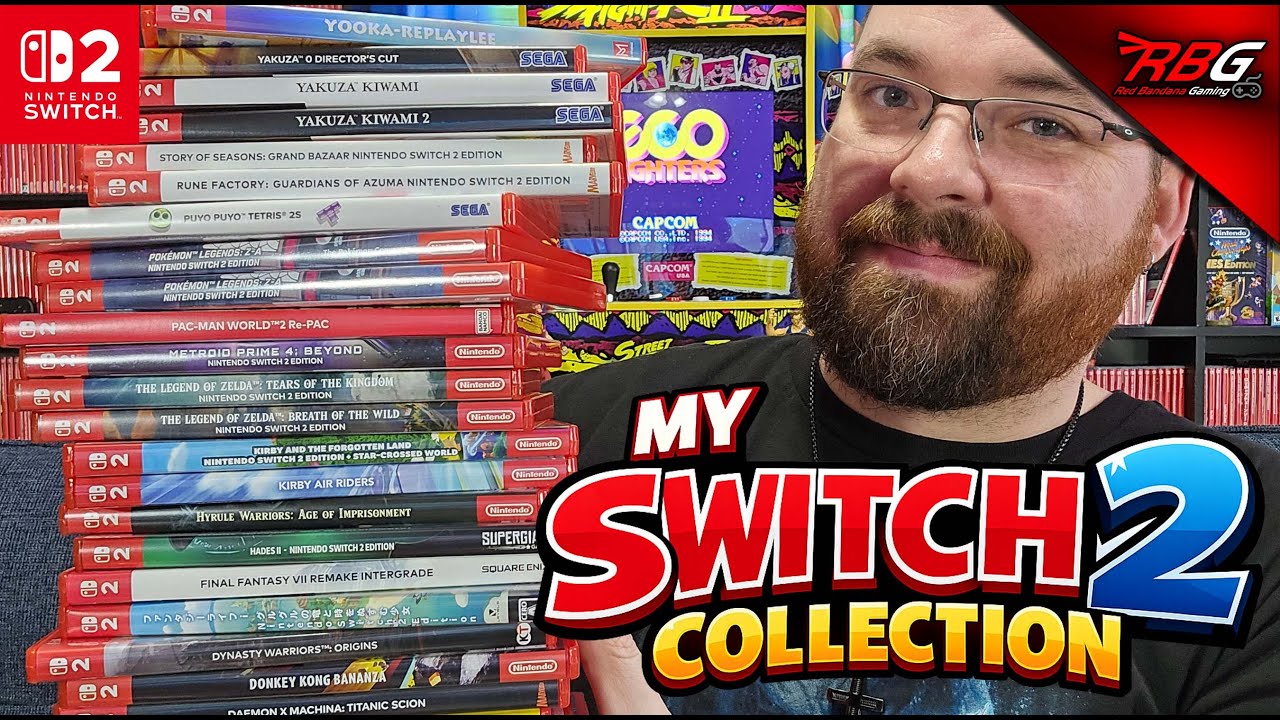 Every Nintendo Switch 2 Game I Own | Physical Collection Tour