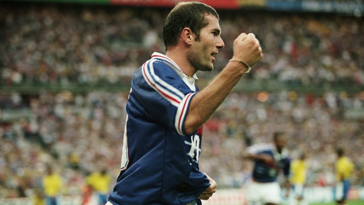 Zidane vs Brazil - World Cup 1998 Final | Legendary Performance ...