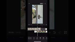 Door transition tutorial in #capcut #nurigallow #videocreator