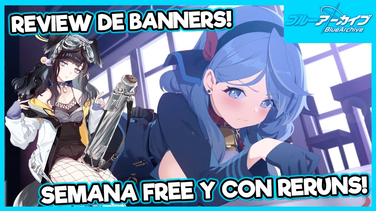 Blue archive Review de Banners Ako y Hibiki ¿Valen la pena