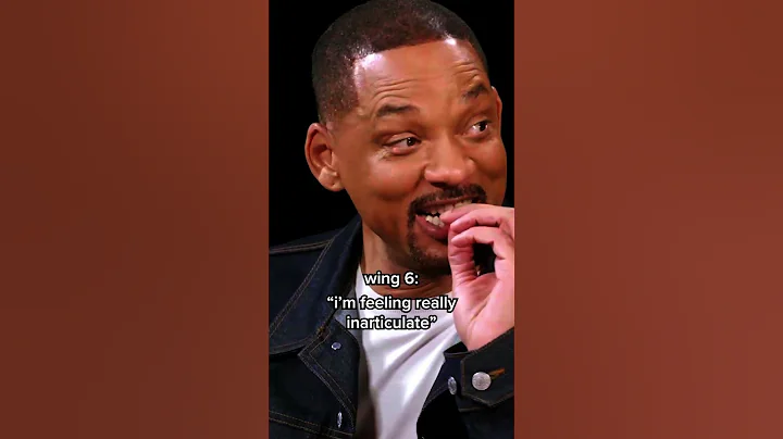 Will Smith's reaction to every wing on Hot Ones 🔥