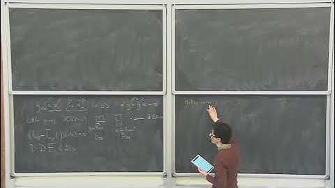 Rodolfo  Russo: Lecture IV