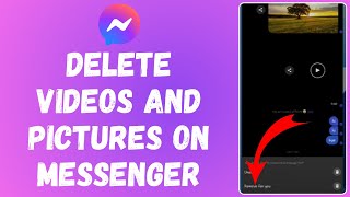 How to Delete Videos and Pictures on Messenger 2024 | Messenger Tutorial screenshot 5