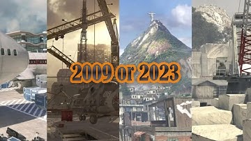 2009 OR 2023 (ESTATE, FAVELA, RUST AND SKIDROW) - Call Of Duty MW2 - MWIII