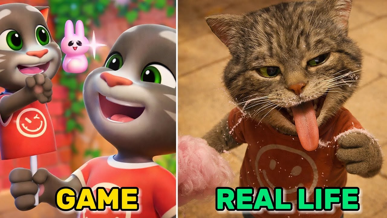Talking Tom Cat 2025 In Real Life - Gameplay Walkthrough! Part 3