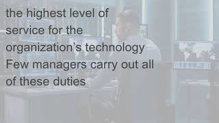 Learn about What Computer and Information Systems Managers Do