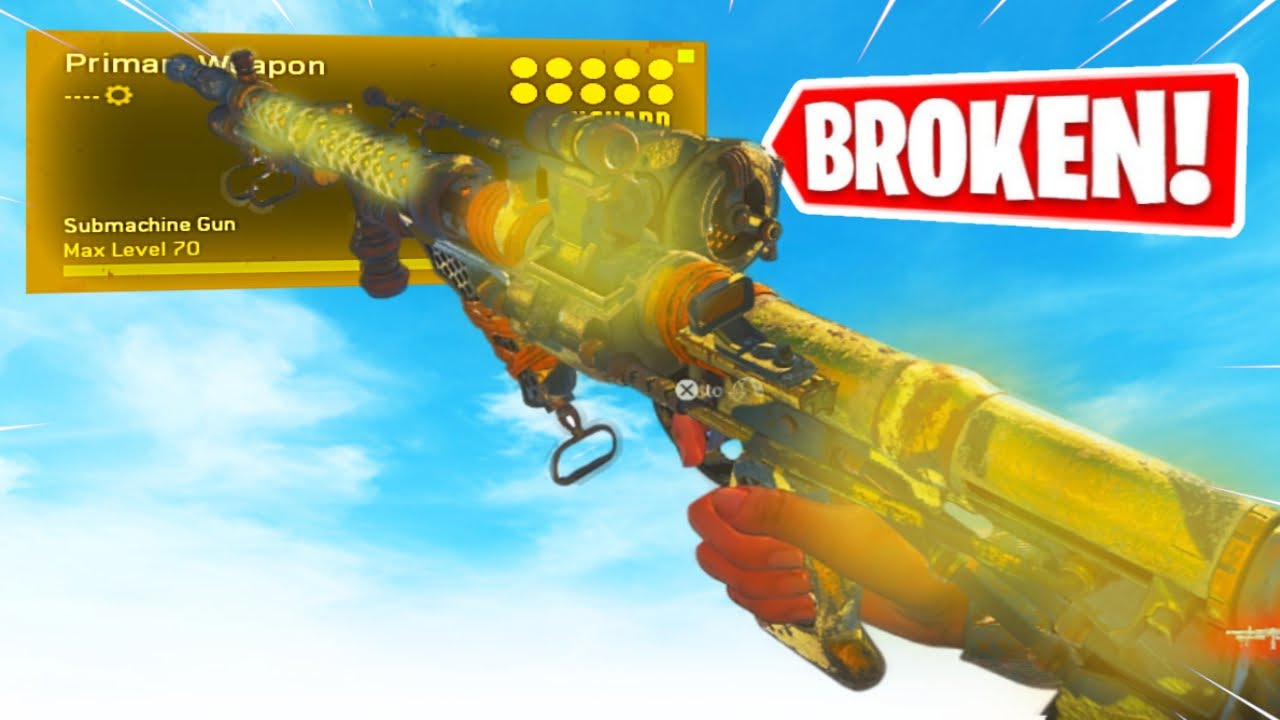the *BROKEN* OWEN GUN CLASS in WARZONE SEASON 4! 😲 (Best Owen Gun Class Setup)
