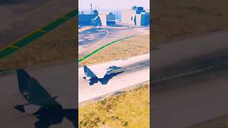 Ukrainian Air Jet Moving Forward To Her Base