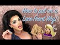 How to put on a lace front Wig CORRECTLY! | Drag Tutorial | StyledByEsther