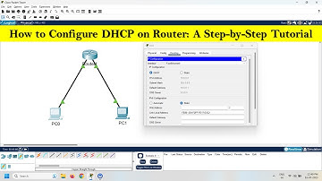 DHCP-configuratie van router | DHCP configureren in router | DHCP-configuratie in router